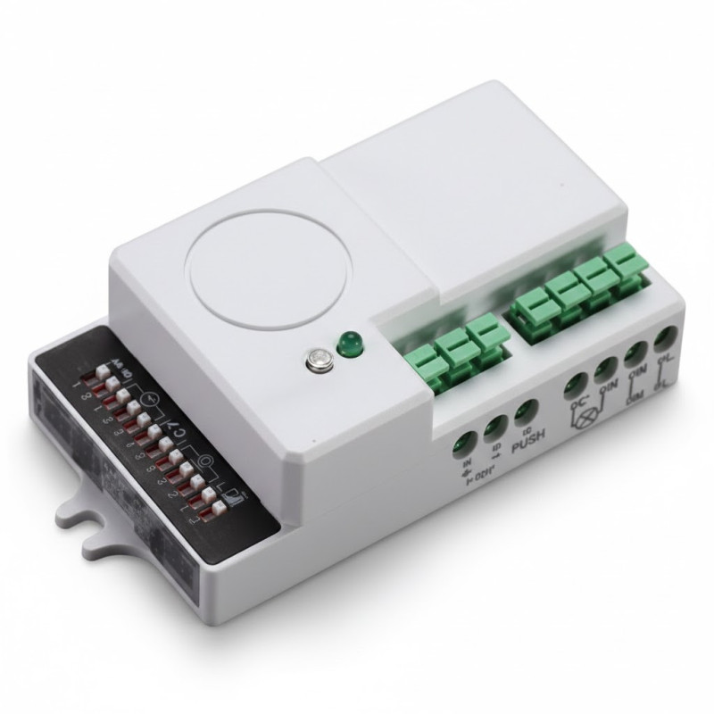 Détecteur de mouvement par technologie micro-ondes avec fonction Dimmer KDP32 MW DIM - Temper -