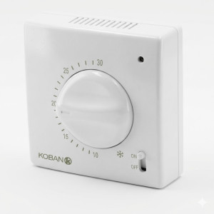 Thermostat sans écran LCD pour chauffage KT0-B - Temper - 0768999,Accessoires Prise & Coffret