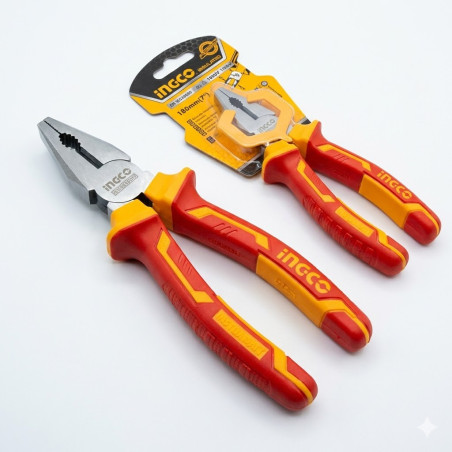 Pince universelle isolée 1000V 7″-18 - Ingco - HICP28188,Pinces RJ - Pinces à sertir