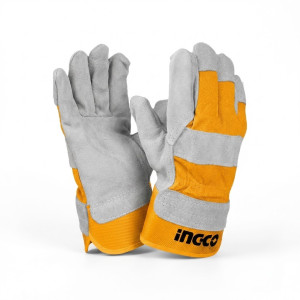 Gants en cuir - Ingco - HGVC01,Protection de la Personne