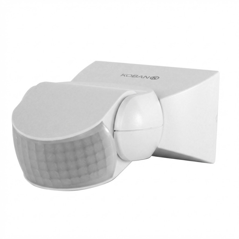 Détecteur de mouvement par technologie PIR, montage en saillie au mur, IP65 KDP12 180W IP65 -