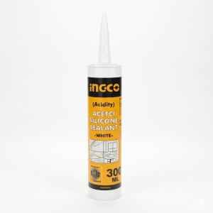 Mastic à silicone acétique 300ML - Ingco - HASS01,Outillage et Mesure