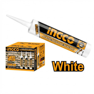 Mastic silicone etic transparent 300ml - Ingco - HASS02,Outillage et Mesure
