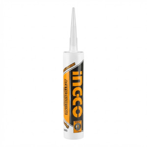 Mastic silicone etic transparent 300ml - Ingco - HASS02,Outillage et Mesure