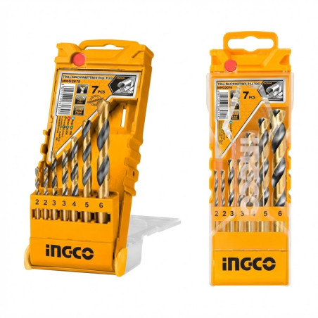 Coffret de foret maçon 7pcs - Ingco - AKD1075,Outillage et Mesure