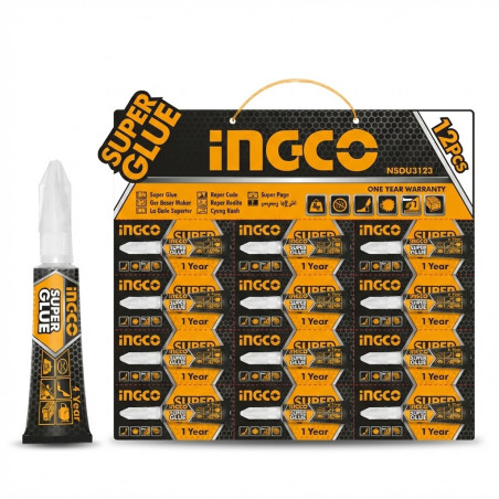 Colle forte 12PCS - Ingco - HSGU3122,Outillage et Mesure