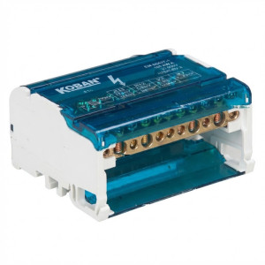 Bloc répartiteur Série KBR tétrapolaire. 500 V, 100 A KBR-411/100B - Temper - 0767719,Accessoires