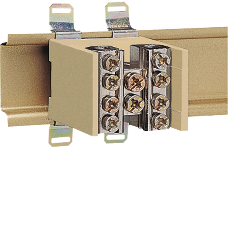 Bloc de jonction 1P 2x35 + 4x25mm - Hager - K037,Prise & Coffret Industriels Hager