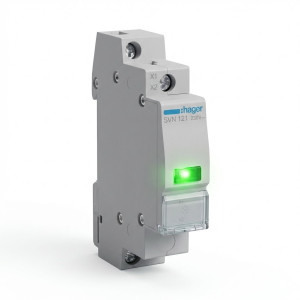 Voyant LED vert 230VAC - Hager - SVN121,Automatisation et contrôle industriels Hager