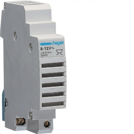 Ronfleur modulaire 8-12V - Hager - SU214,Horloges, sonnerie et interrupteurs horaires