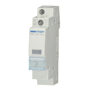 Voyant LED incolore 230VAC - Hager - SVN125,Automatisation et contrôle industriels Hager