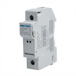 Coupe-circuit 1P 32A 690V L38 1 modules - Hager - LSN501,Disjoncteur - Disjoncteur Différentiel -