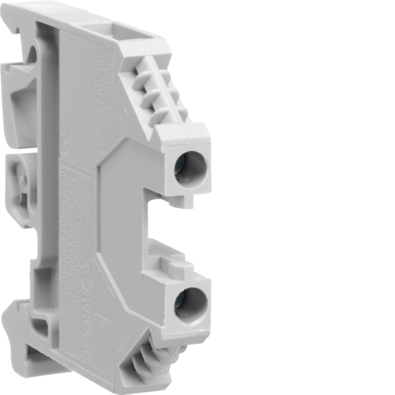 Borne de passage-phase,4mm², 800V/32A, connection à vis - Hager - KXA04LH,Prise & Coffret