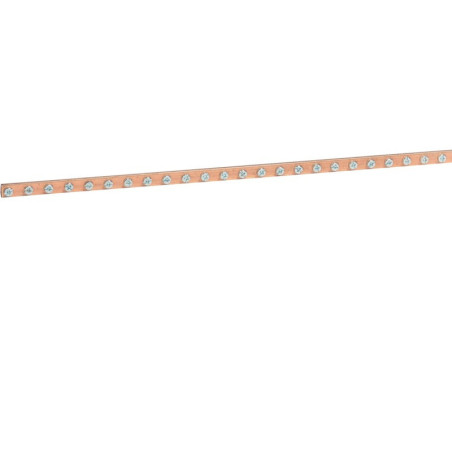 Barre Cuivre 12X5 taraudée M5 longueur 1000 mm - Hager - KS72C,Prise & Coffret Industriels Hager