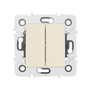 INTERRUPTEUR DOUBLE ALLUMAGE VA ET VIENT MECANISME MARFIL