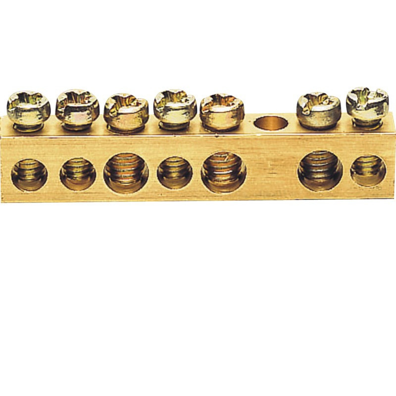 Barrette sur socle 49mm 3x16-4x10mm - Hager - K142,Prise & Coffret Industriels Hager