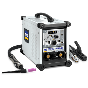 Poste à souder TIG avec torche SR 26DB - 4 M PROTIG 201 AC DC HF FV - GYS - 063945,Machine - Poste