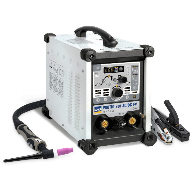Poste à souder avec accessoires PROTIG 230 AC/DC FV - GYS - 083967,Machine - Poste à souder