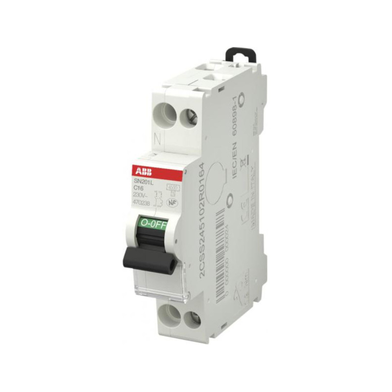 Disjoncteur modulaire SN201 L-C16-L - ABB - 2CSS245102R0164,Disjoncteur Modulaire ABB