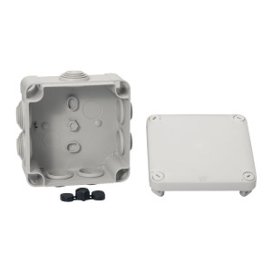 Boite de dérivation IP55-CABLE GL-LOW LID 100X100X50 - ABB -