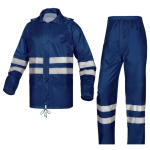 Ensemble de Pluie HV Marine - Taille XL - Delta Plus - 250483,Protection de la Personne
