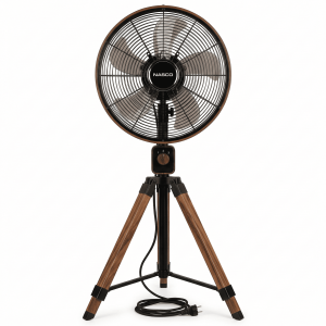 Ventilateur Trepied Finition Bois & Noir- NASCO - FD-40MC,Chauffage & ventilation