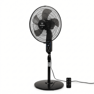 Ventilateur à pied télécommande Nasco – 3 vitesses – 16″ – Puissance 50W – 5 hélices – NASCO -