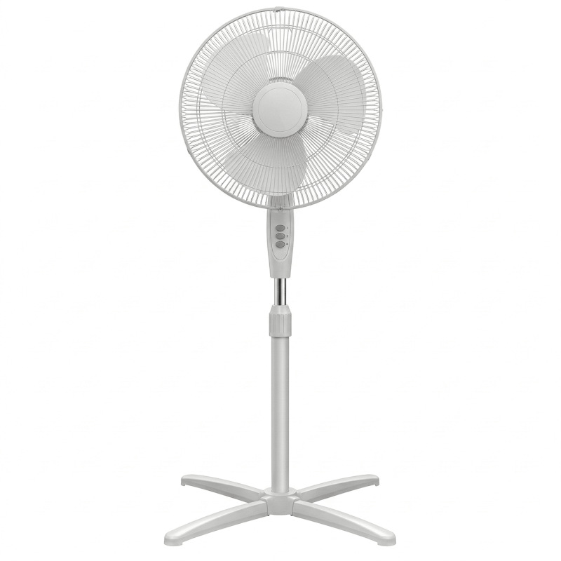 Ventilateur à pied Midea – 40W – 3 Vitesses – 3 hélices – Midea - FS40-21M,Chauffage & ventilation