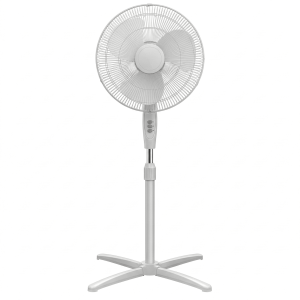 Ventilateur A Pied Blanc 40w – 3 Vitesses – Midea - FS40-19M,Chauffage & ventilation
