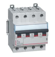 Disjoncteur DX³6000 10kA arrivée haute et départ bas à vis 4P