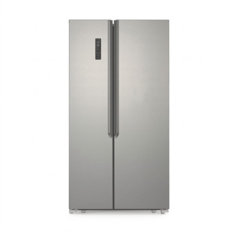 Frigo américain – 2 portes – 436 L net – Miroir noir – No Frost - NASCO – HNASF2-55.1S,Frigo -