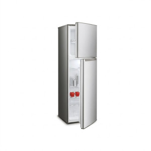 Frigo – 311 L net (234 L + 77 L) – Silver – Avec clé – Économie d’énergie – 220-240 V – R600a -