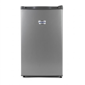 Petit réfrigérateur – 1 porte – 83 L – Gris foncé – Avec clé – 220-240 V – R600a - NASCO –