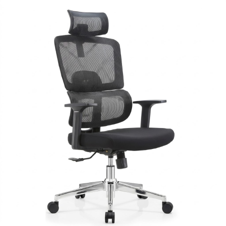 Fauteuil de bureau Agent en maille avec accoudoirs réglables,Chaise & Fauteuil Bureau