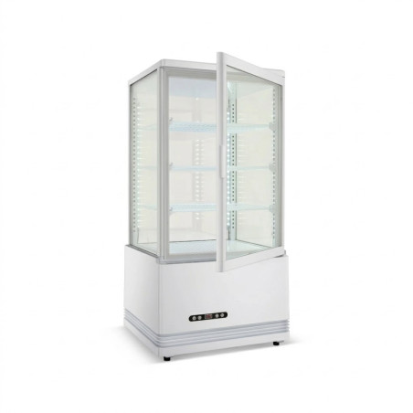 Vitrine frigorifique - 68 l - blanc avec vitre - r290 - 220‑240 v - 225 w - 454×408×895 mm - Nasco