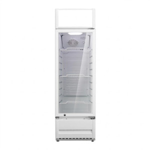 Refroidisseur - vitre-contour blanc - 211lt net - Nasco - MNAS-311S,Refroidisseur par capacité