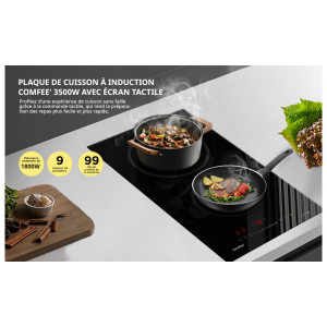 plaque de cuisson à induction encastrable de 30 cm -Midea - MC-ID3591-A2,Gazinière - Four électrique