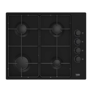 Plaque de cuisson à gaz encastrable Beko - HIGG64123SBL,Gazinière - Four électrique