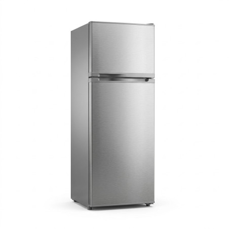 Réfrigérateur 2 portes 168lt - silver - avec clé - condenseur externe - Nasco - KNASF2-340S,Frigo -