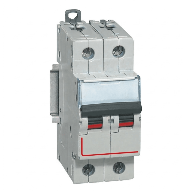 Disjoncteur DX³6000 10kA arrivée haute et départ bas à vis 2P