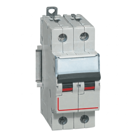 Disjoncteur DX³6000 10kA arrivée haute et départ bas à vis 2P