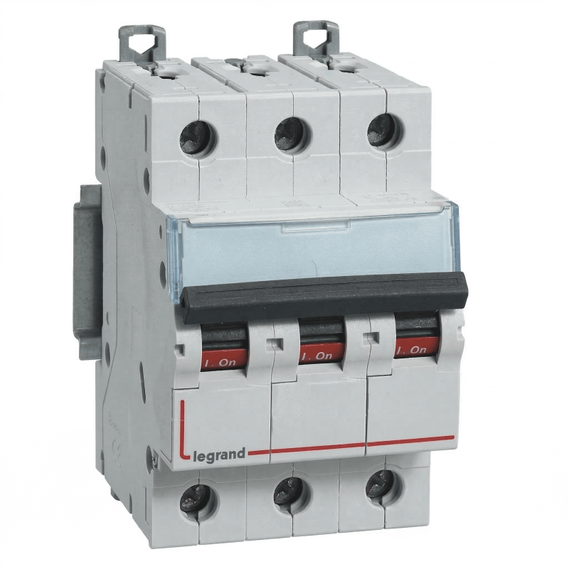 Disjoncteur DX³6000 10kA arrivée haute et départ bas à vis 3P