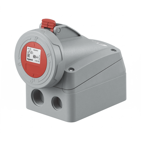 Prise saillie P17 IP66/67 63A - 380V~ à 415V~ - 3P+N+T -