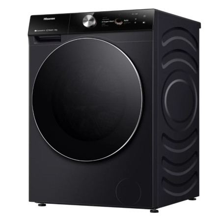 Machine à Laver 12 kg Premium 220-240V - Black - Hisense - WF7S1247BB,Machine à laver par Kilo