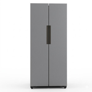 Réfrigérateur américain - 2 portes - 410l net (240l+170l) - inox - no frost - r600 - 220-240v -