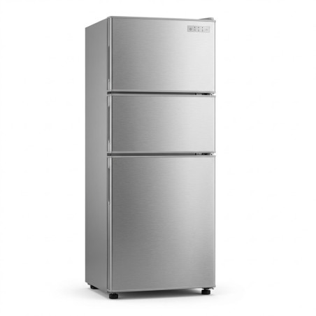 Réfrigérateur 3 portes économie d’énergie – 133 L -NASD3-133FL,Frigo - Réfrigérateur par capacité
