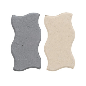 Pavés 6cm decoratif en béton, autobloquant carrossable avec couleur - 5500 mettre carré,Agglos