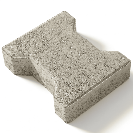 Pavés H 8cm decoratif en béton, autobloquant carrossable sans couleur - 6000 mettre carré,Agglos