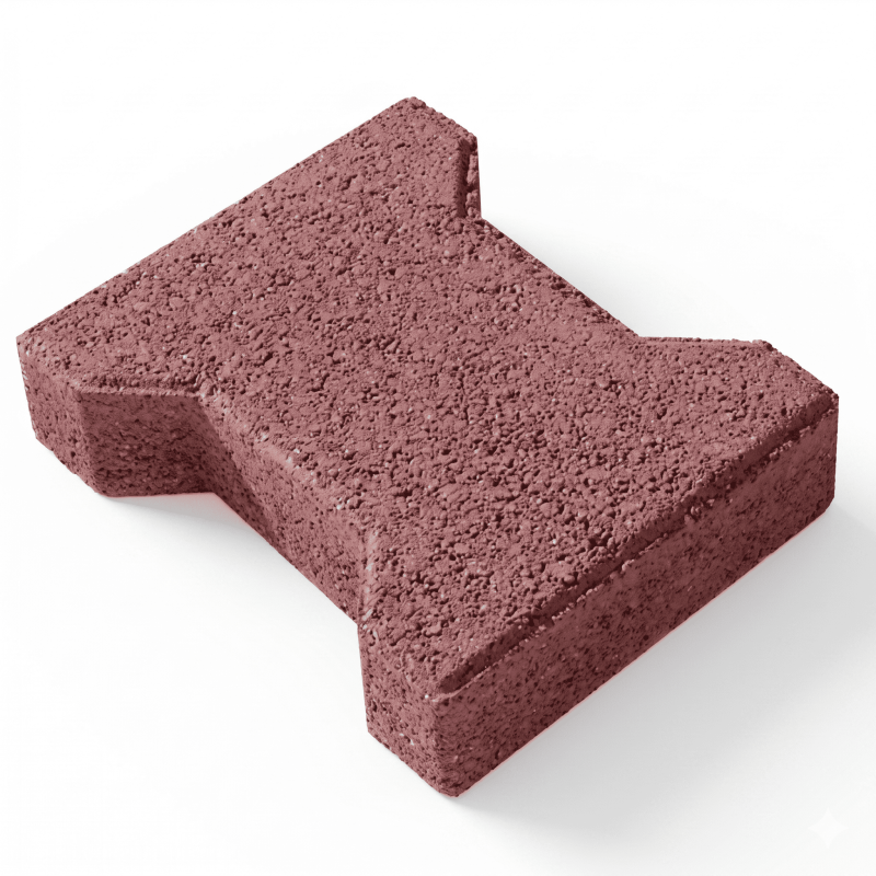 Pavés H 8cm decoratif en béton, autobloquant carrossable colorés - 6500 mettre carré,Agglos