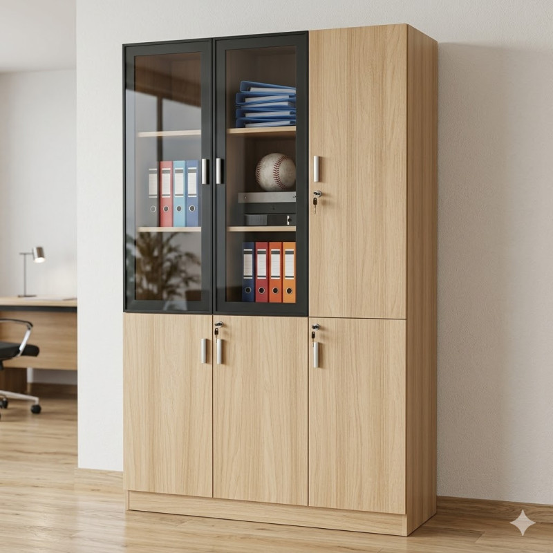 Rangement en bois - 639 - 120X40X200